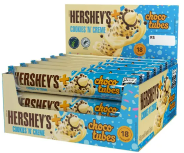 HER.CHOCOTUBES COOKIES N'CREME DP15X25GR