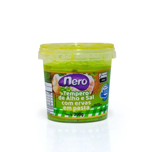 Pasta de alho c/ervas NERO 300G