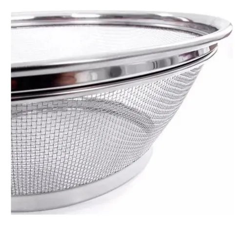 PENEIRA INOX 16CM