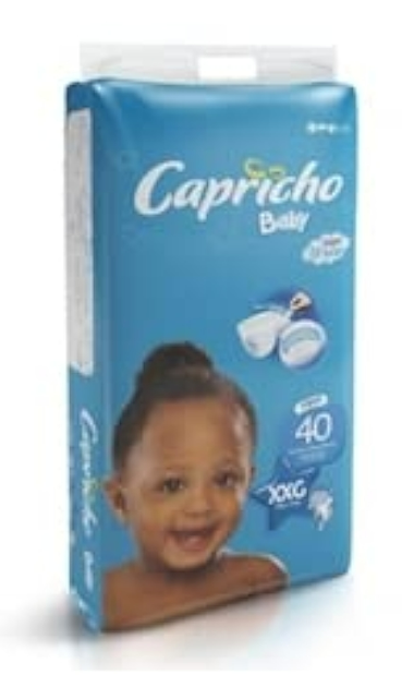 FRALDA CAPRICHO HIPER XXG 40UN