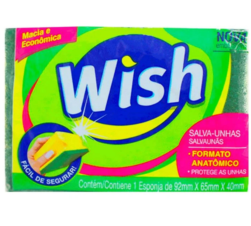 ESPONJA WISH MULTIUSO SALVA UNHAS 60X1
