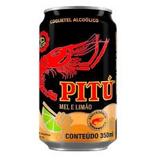 AGUARDENTE PITU MEL E LIMAO 350ML
