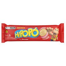 BISC HIPOPO MORANGO 80G