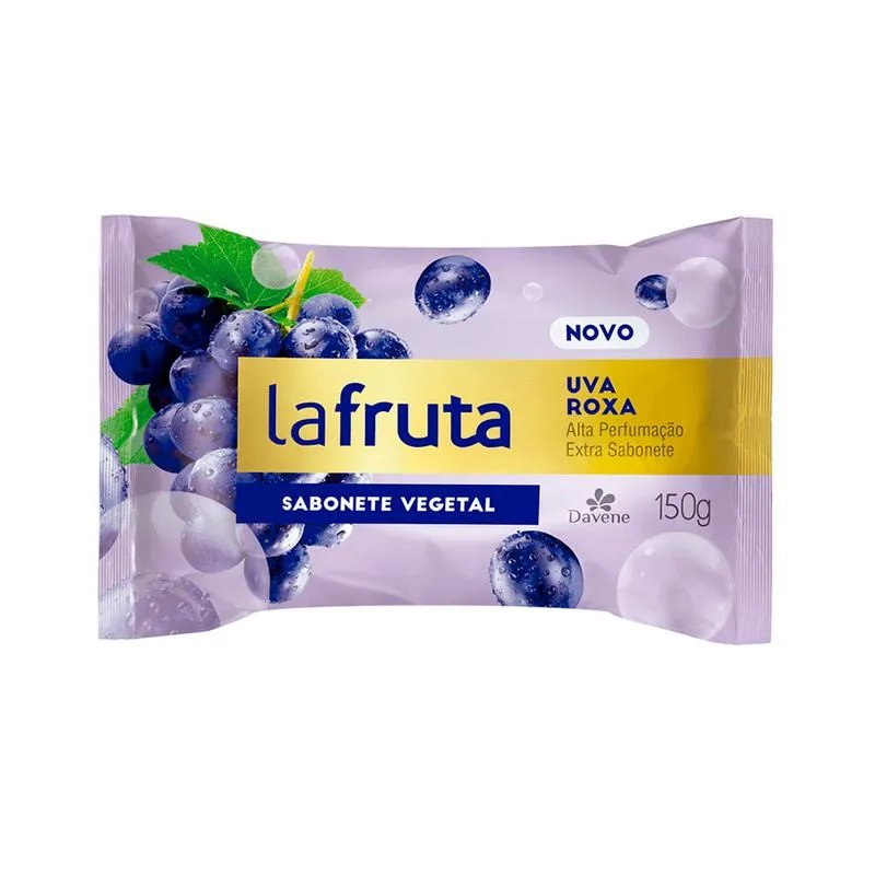 Sabonete LA FRUTA Uva roxa 150g