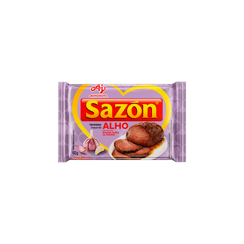 Sazón toque de alho 48g