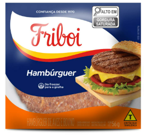 HAMBURGUER MISTO 36X56G FRIBOI GRANEL