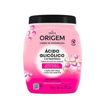 CREME HIDRATANTE ORIGEM POTE ACIDO GLICOLICO E DPANTEN 1X1KG
