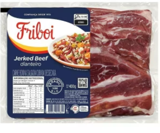 JERKED BEEF BOVINO DIANTEIRO FRIBOI 400G