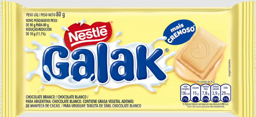 GALAK Chocolate 4(16x80g) BR
