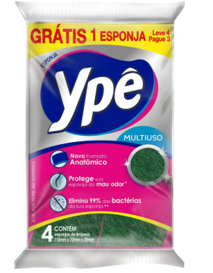 ESPONJA YPE MULTIUSO LV4 PG3 PT/0010/UN