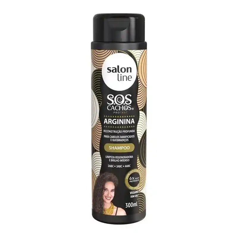 Shampoo SALON LINE SOS Cachos Arginina 300ml