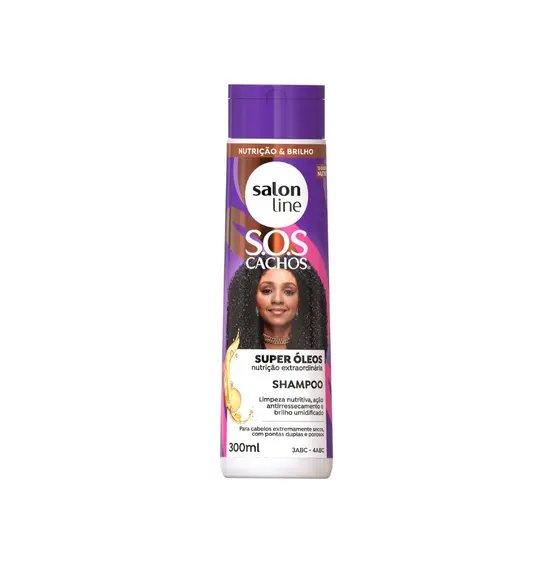 Shampoo SALON LINE SOS Cachos 300ml