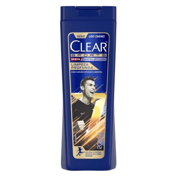 Shampoo CLEAR Limpeza profunda 200ml