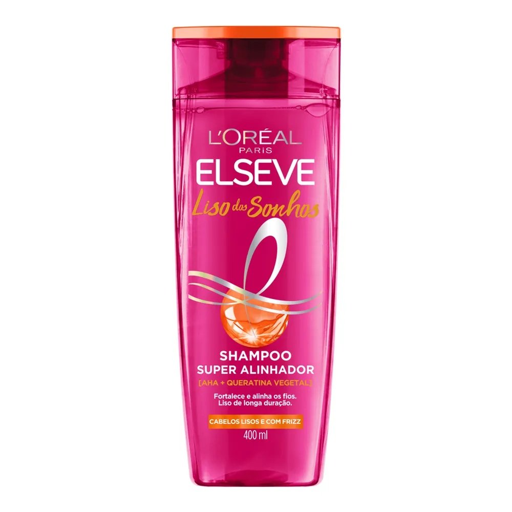 Shampoo ELSEVE Liso dos Sonhos 400ml