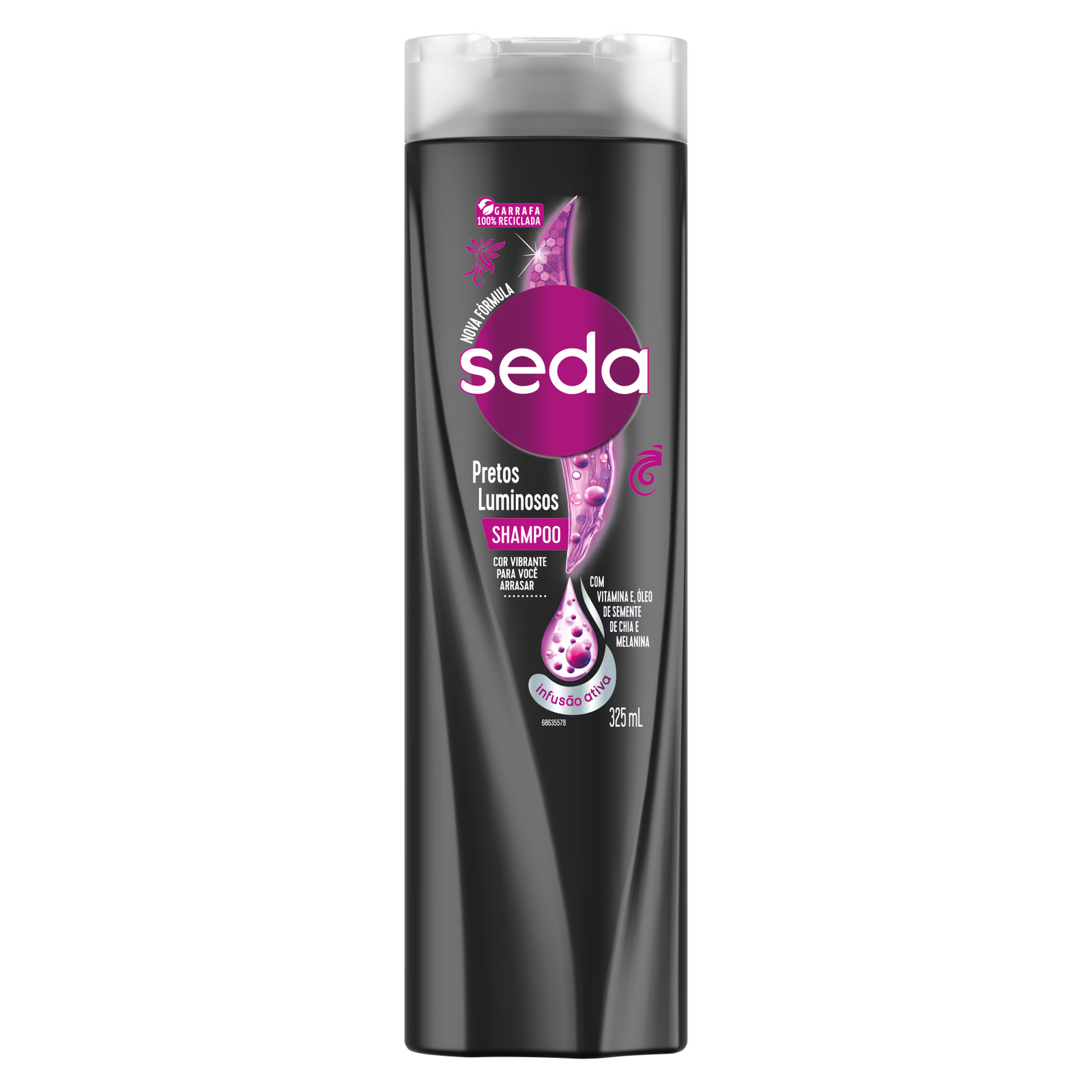 Shampoo SEDA Pretos Luminosos 325ml