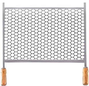 GRELHA CHUR.INOX 50X40 J.A