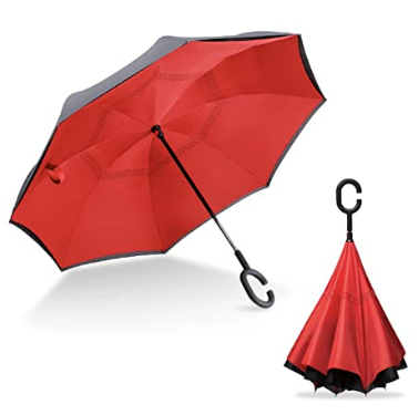 GUARDA CHUVA 58CM MAN.FECHA INVERT