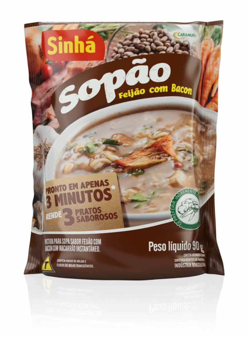 Sopão SINHÁ Feijão com Bacon 90g