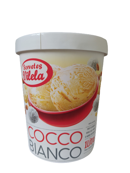 Sorvete Cocco Bianco VILELA 1L
