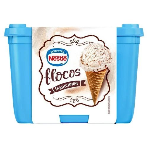 Sorvete Flocos NESTLÉ 1,5L
