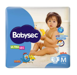 FRALDA BABYSEC GALINHA PINT JUMBINHO M 18UN