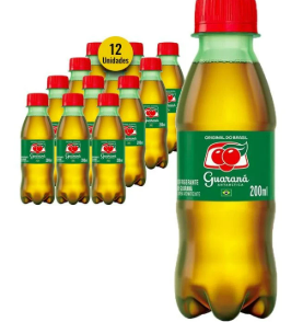 GUARANA CHP ANTARCTICA PET 200ML SH C/12