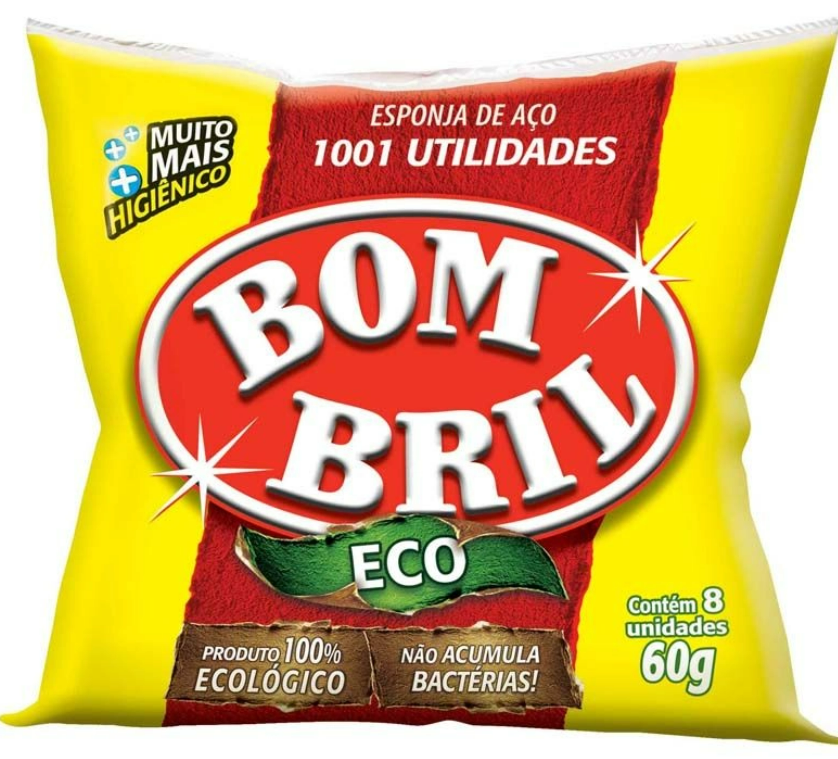 LA DE ACO BOMBRIL 60G