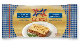 LASANHA PRE-COZIDA CRISTAL 200G