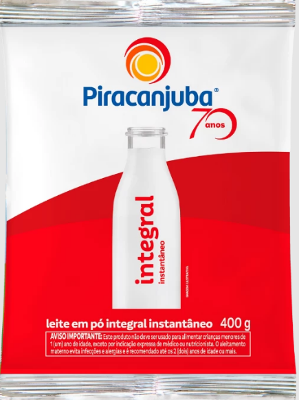 LEITE PO INTEG INST PIRACANJUBA 25X400G