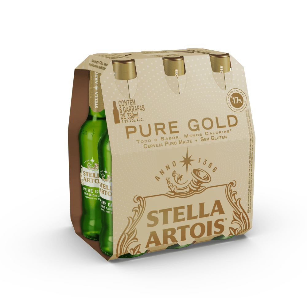 Stella Artois Pure Gold Long Neck 330ml