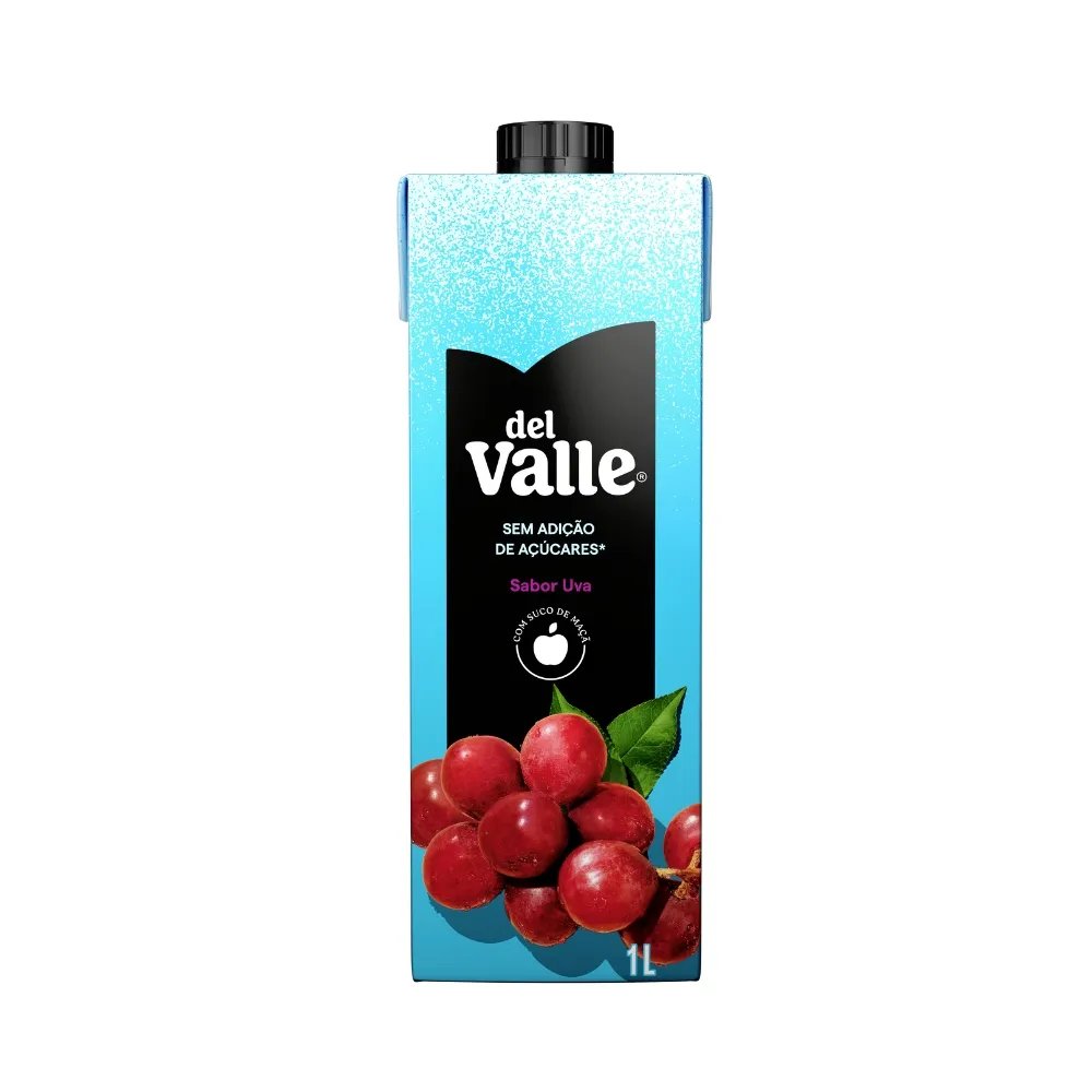 Suco Del Valle Uva sem açúcar
