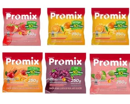 Suco em pó PROMIX Uva 80g
