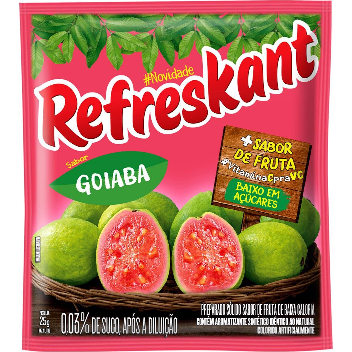 Suco em pó REFRESKANT Goiaba 20g