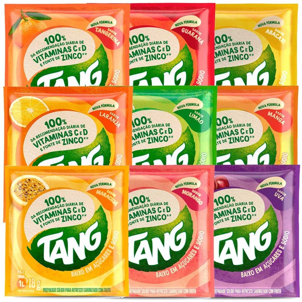 Suco em pó TANG Uva 18g