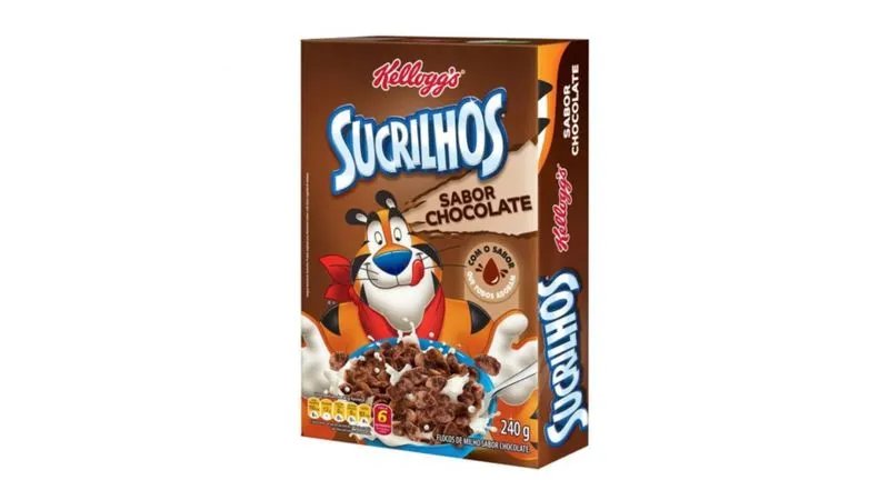 Sucrilhos Kelloggs Krispis Sabor Chocolate 200g
