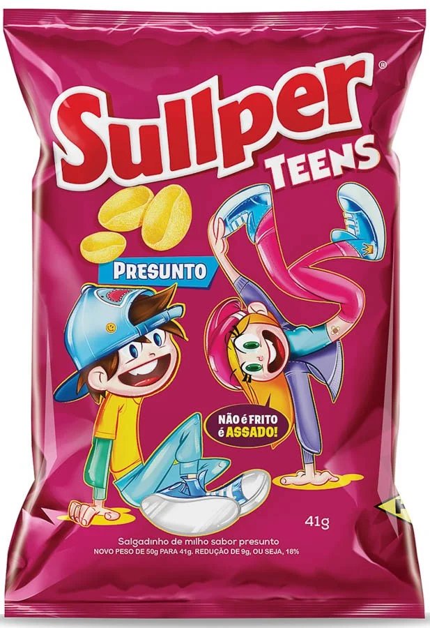 Sullper Teens Sabor Presunto 41g