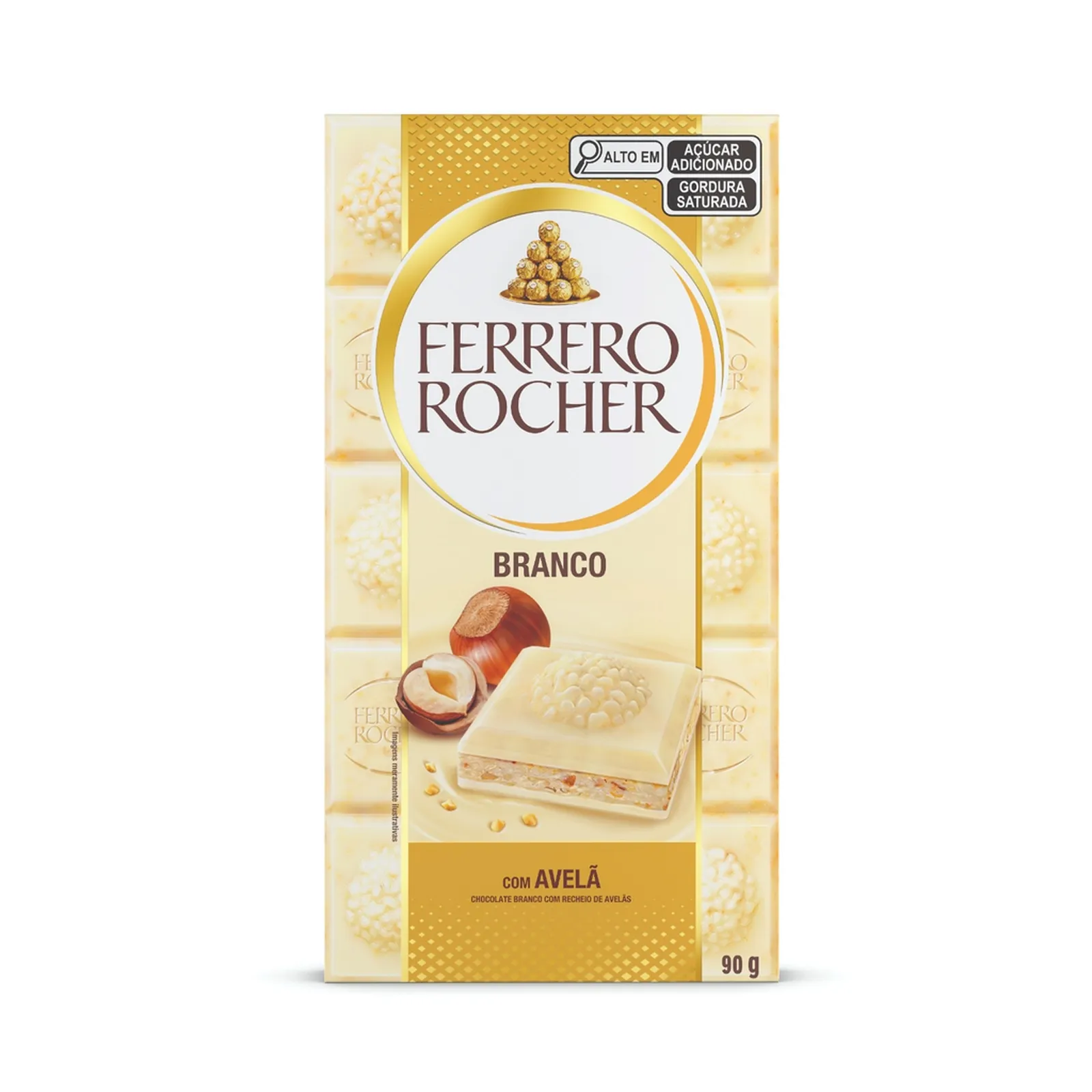 Tablet Ferrero Rocher Branco 90g