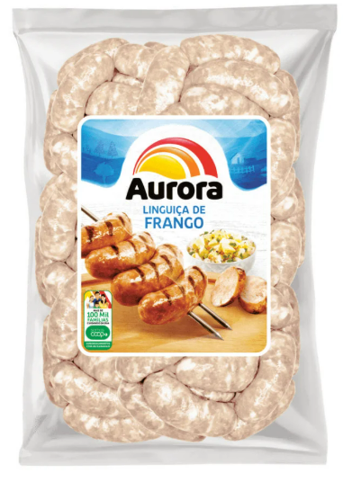 LINGUICA DE FRANGO - AURORA - 5KG
