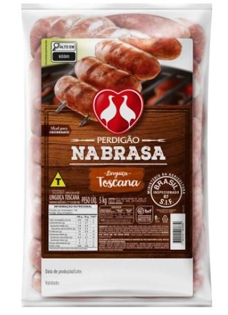 LINGUICA TOSCANA CONG PT5KG NABRASA PERD