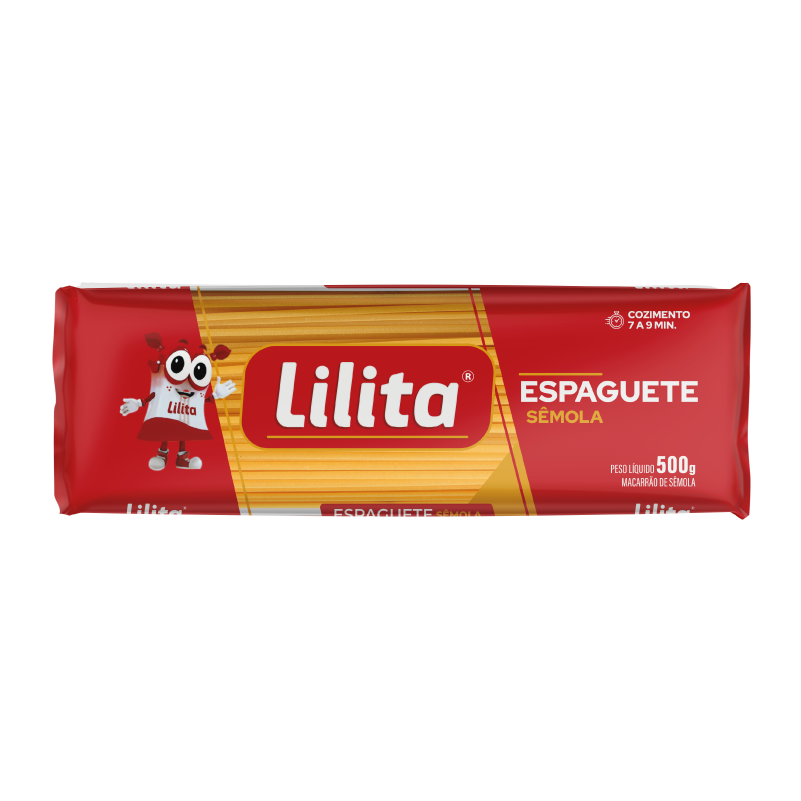 MACARRAO ESPAGUETE SEM. LILITA 20X500G