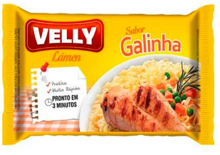 Macarrao Instantaneo Velly Galinha 63,8gx50