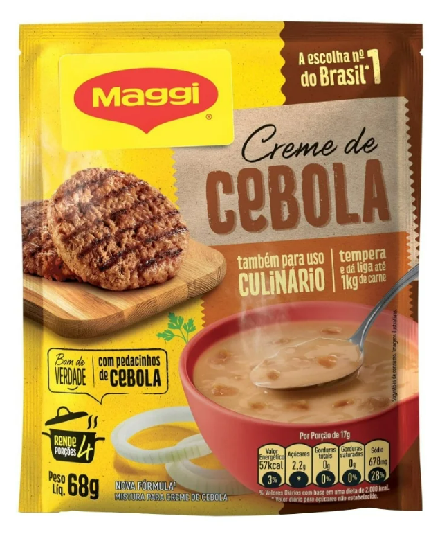 MAGGI Creme Cebola 12x68g BR