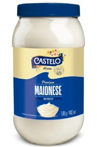MAIONESE CASTELO 500GR CX/0012