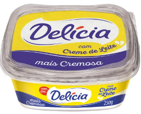 MARGARINA DELICIA 250G CREM 77% LIP CX/0024/UN