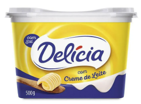 MARGARINA DELICIA 500G CREM 77% LIP 