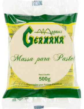 MASSA PASTEL GERMANA MEDIA 500G 1UN500G