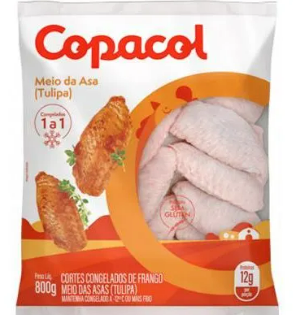 MEIO DAS ASAS COPACOL IQF 800G