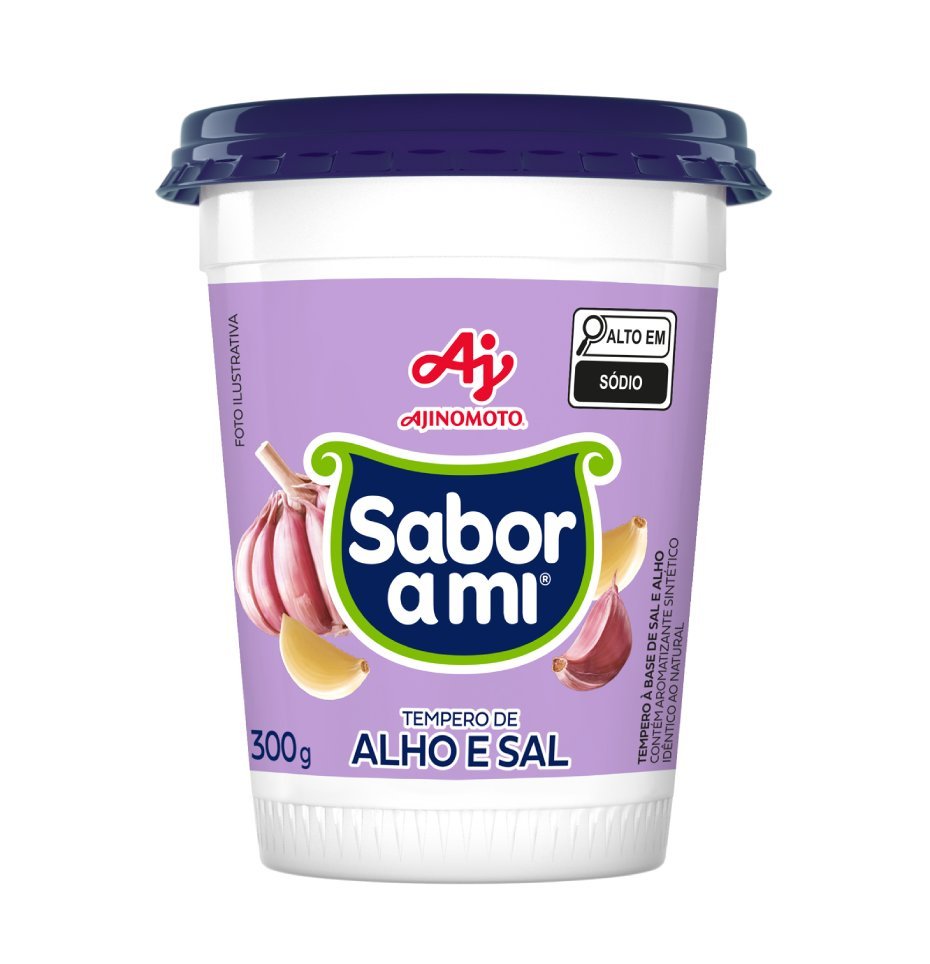 TEMP SABOR AMI ALHO E SAL 300G