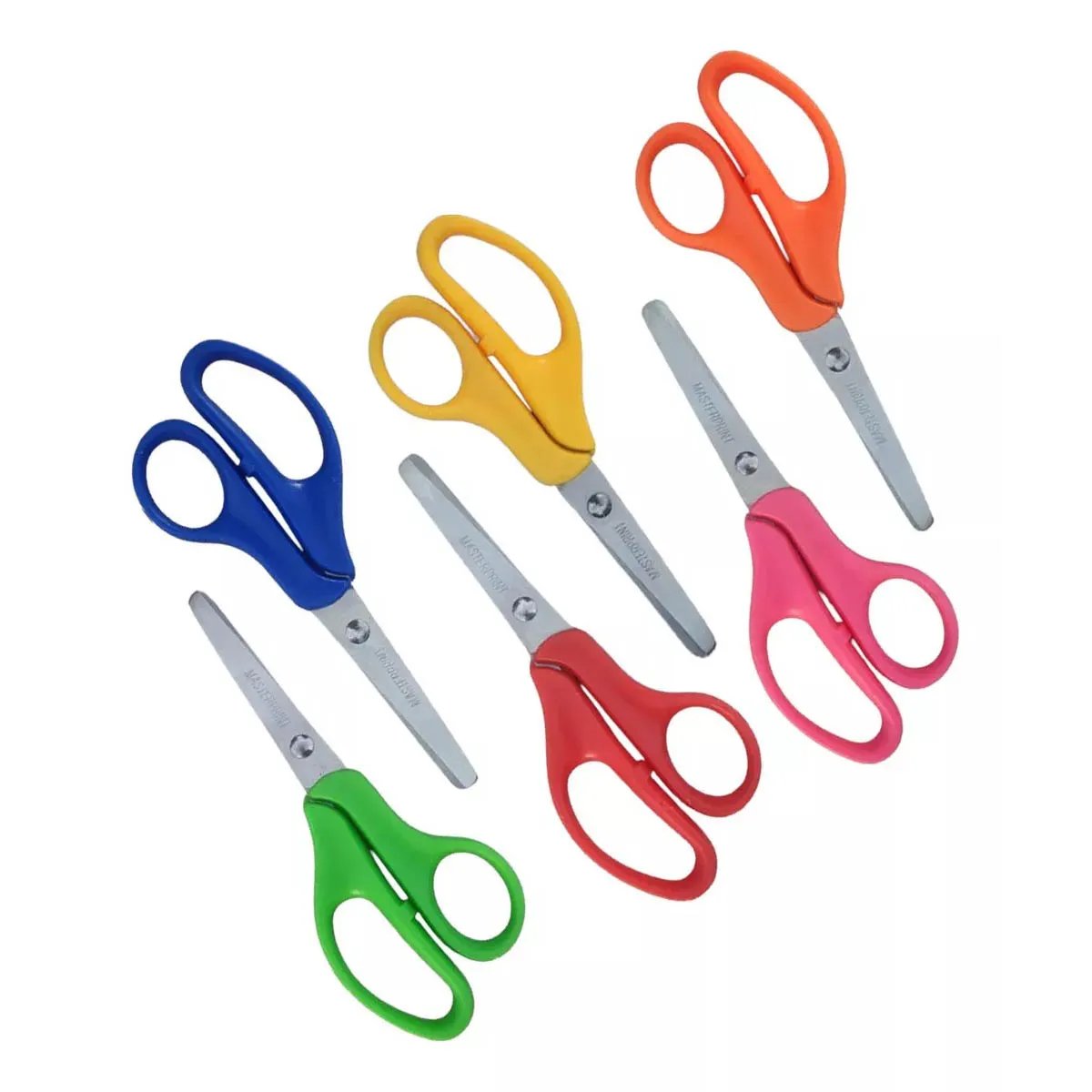 TESOURA ESCOLAR KIT COLORIDA 12CM