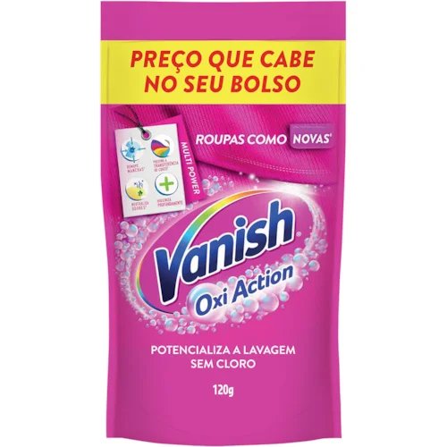 Tira manchas em pó VANISH Multi 120g